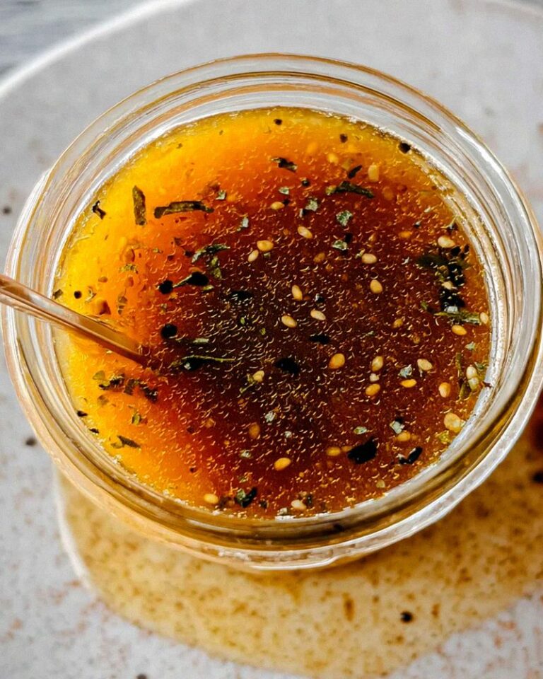Balsamico-Senf-Honig-Dressing