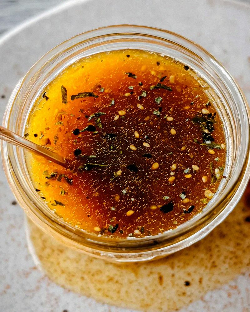 Balsamico-Senf-Honig-Dressing