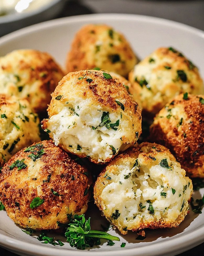 Blumenkohl-Mozzarella-Bällchen – Schritt 2