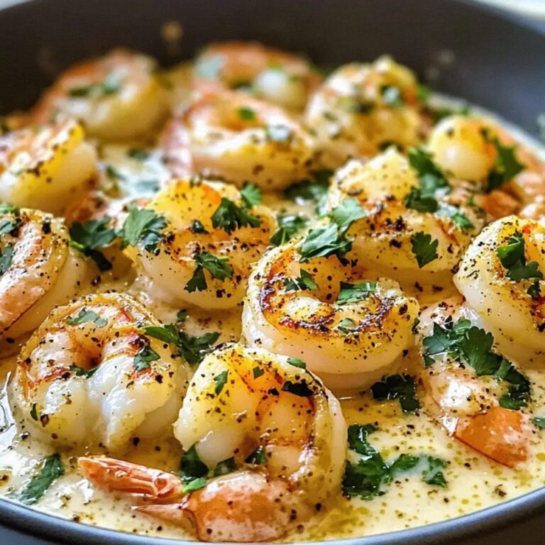 Cremige Kokosnuss-Knoblauch-Garnelen in 20 Minuten