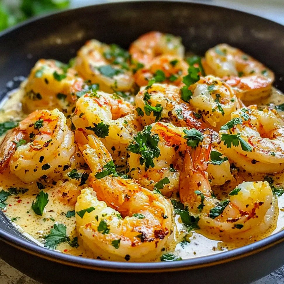 Cremige Kokosnuss-Knoblauch-Garnelen in 20 Minuten – Schritt 1