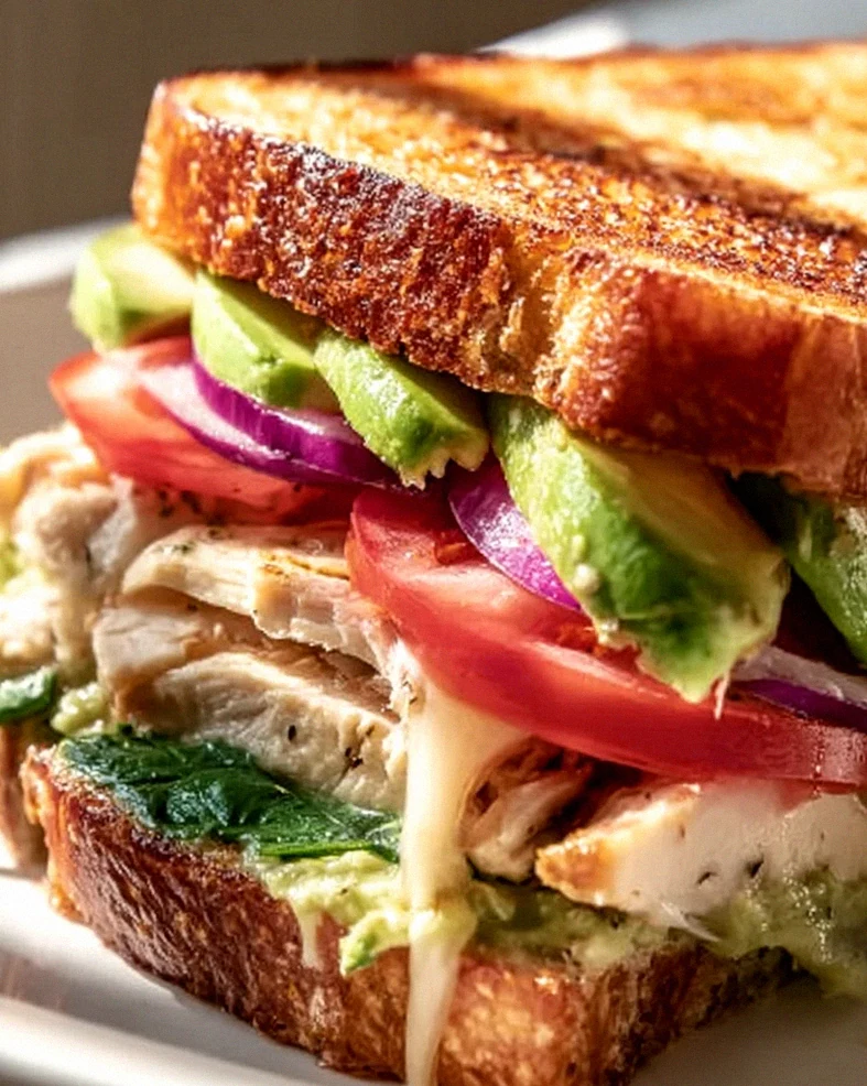 Cremiges Chicken Avocado Melt: Dein neues Lieblingssandwich!