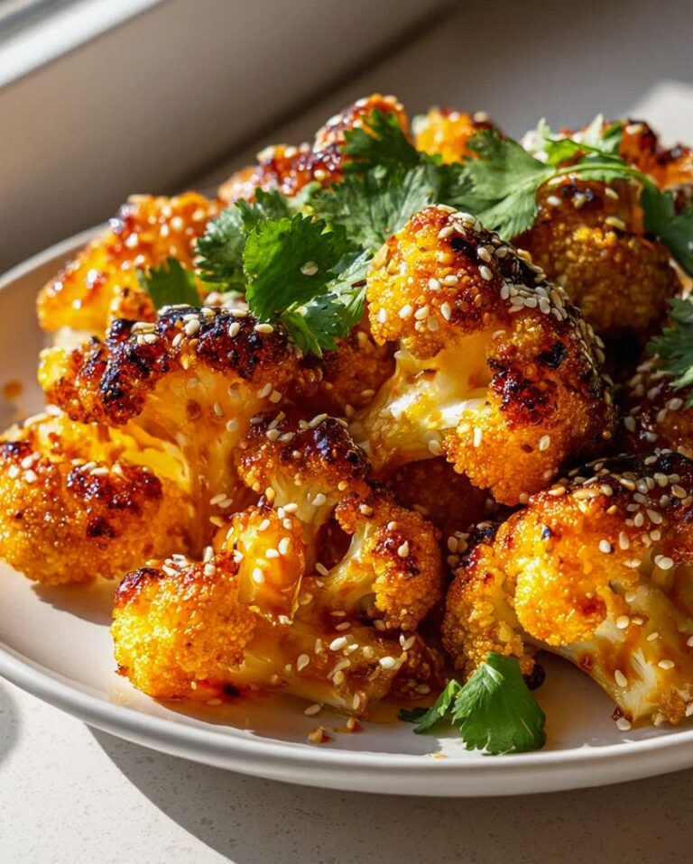 Geniales Ahorn Sriracha Blumenkohl Rezept für pures Glück