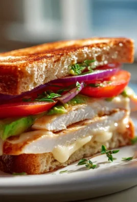 Hähnchen Avocado Melt: Das ultimative Sandwich-Erlebnis!