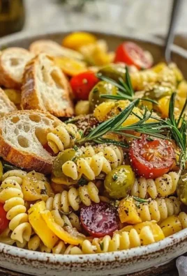 Kichererbsen Pasta Salat