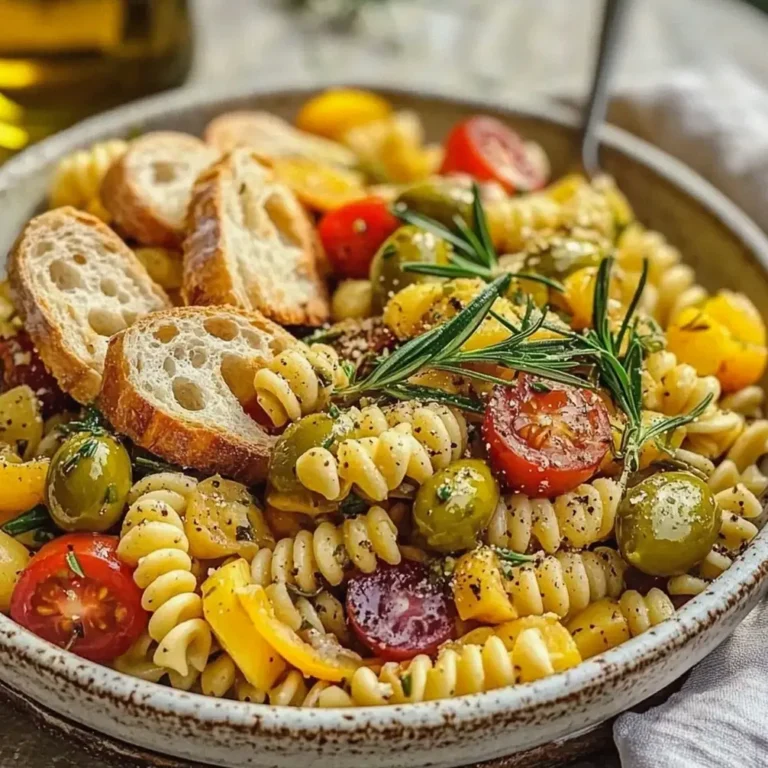 Kichererbsen Pasta Salat