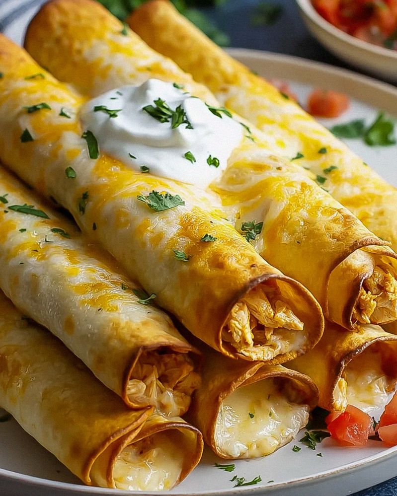 Leckere Baked Cream Cheese Chicken Taquitos für jeden Anlass – Schritt 2