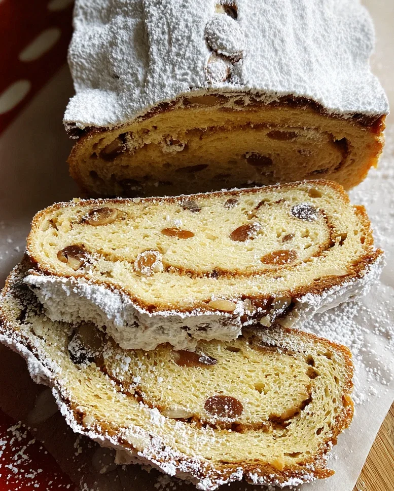 Mandel-Marzipan-Stollen