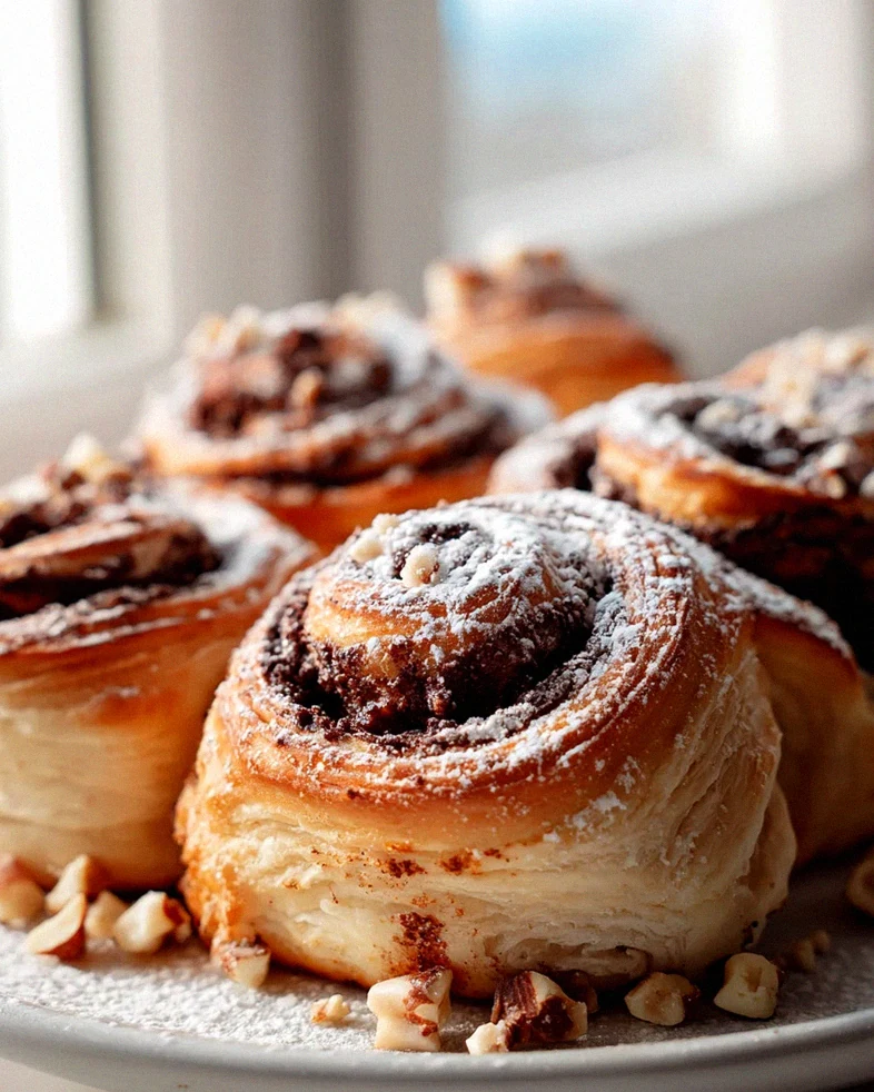 Schokoladen-Haselnuss-Swirl-Rollen: Himmlisch lecker backen! – Schritt 2