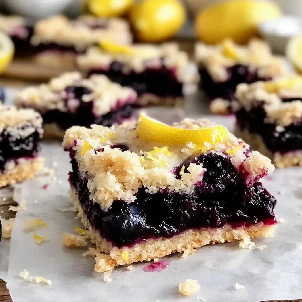 Zitronen-Blaubeer-Riegel: glutenfrei und köstlich – Schritt 1