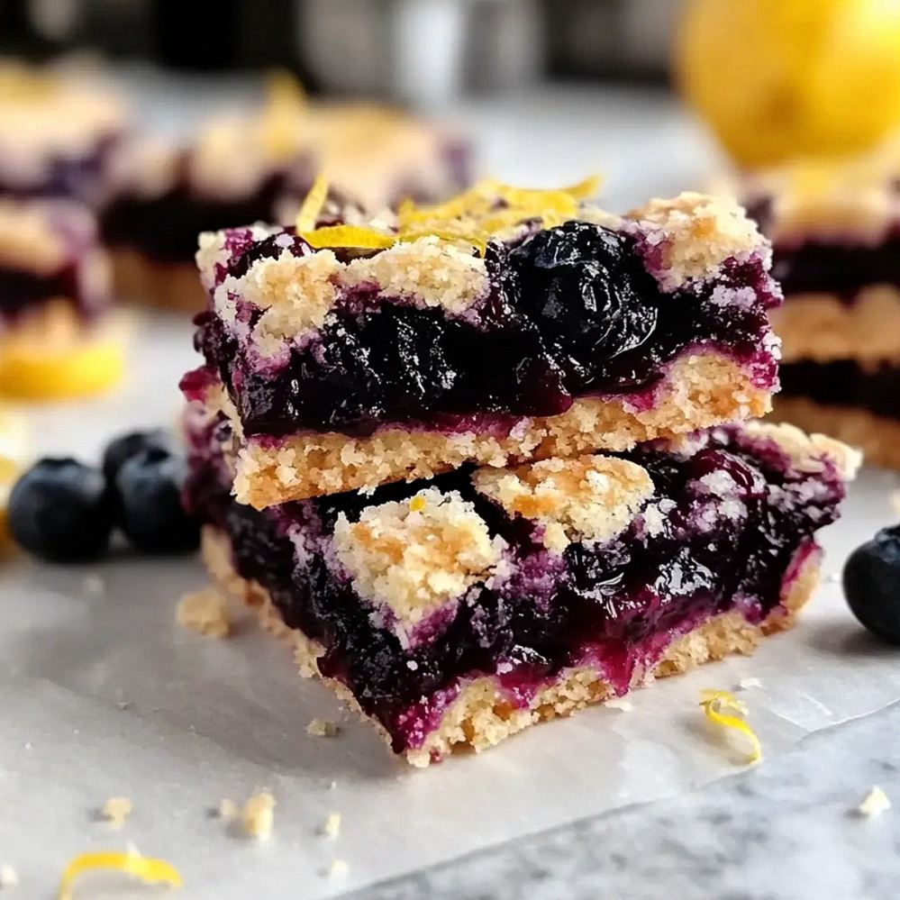Zitronen-Blaubeer-Riegel: glutenfrei und köstlich – Schritt 2