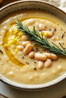 Zitronen Rosmarin Weißbohnensuppe für jeden Tag